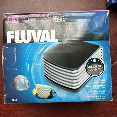 Fluval Q.5 air pump new for aquariums 37-190 liters