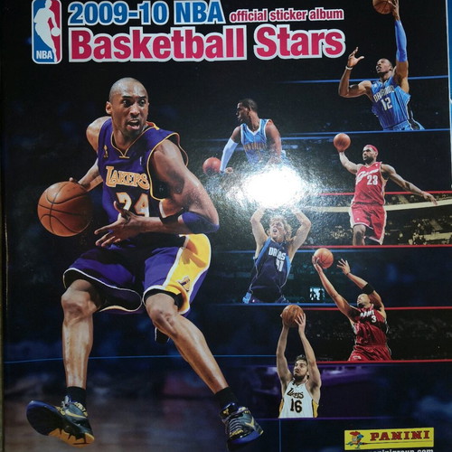 Panini NBA 2009-2010 album like new
