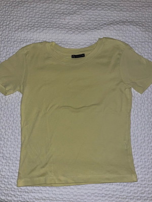 Zara short-sleeve blouse like new, size S, yellow