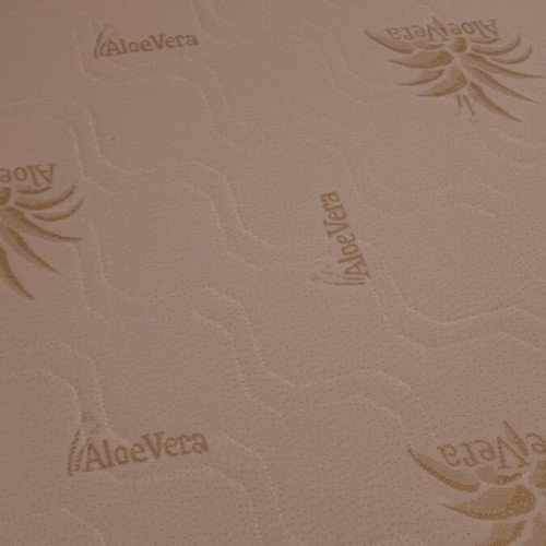 Bed with mattress like new, 140x200 cm, beige cream color