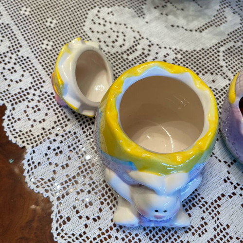 Easter decorative ceramic set like new, 3 pieces