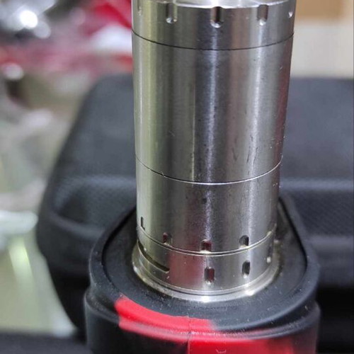Ceravape Cerabis Sub Ohm Tank used, stainless steel and Pyrex glass