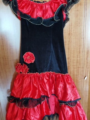 Carmen Deluxe costume used, Greek made