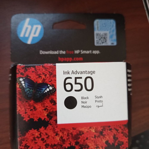 HP 650 Black Ink Cartridge