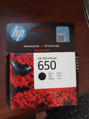 HP 650 Black Ink Cartridge