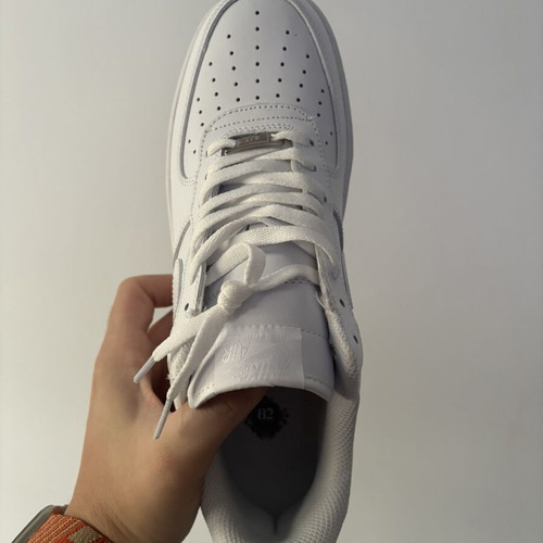 Nike Air Force 1 low sneakers, white, size 47
