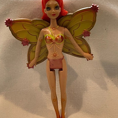Barbie Fairytopia Sunburst mini doll used 13cm