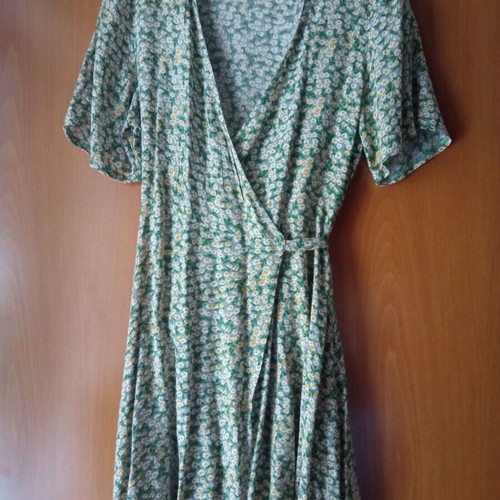 Floral dress Mind your style used, green, size S