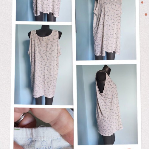 Vintage cotton camisole like new, plus sizes 3XL to 5XL