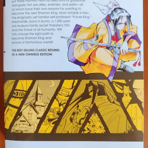 Shaman King Omnibus Vol. 4 used with minor spine wear