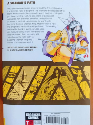 Shaman King Omnibus Vol. 4 used with minor spine wear