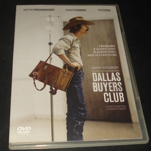 Dallas Buyers Club DVD used, social drama with subtitles