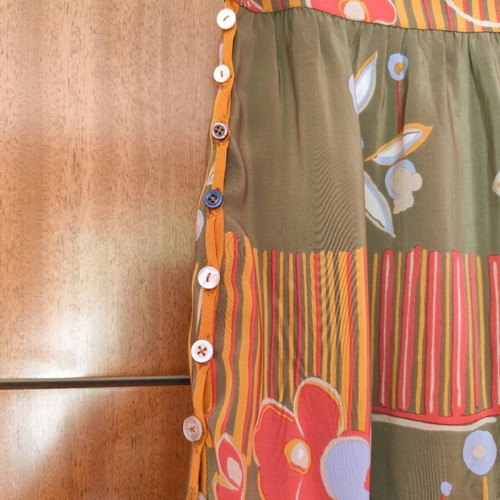 Vintage silk skirt