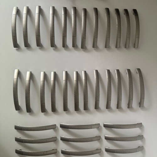 Viobrass Matte Nickel Furniture Handles Set of 34