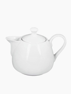 Porcelain teapot White 450cc Oriana Ferelli new