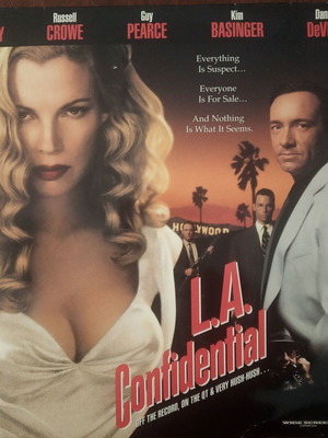 L.A. Confidential laserdisc widescreen used, thriller