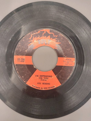 Otis Redding 45rpm vinyl record used, rock