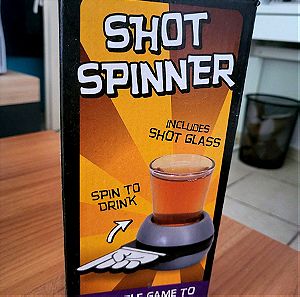 SHOT SPINNER παιχνίδι τύχης για παρτυ με σφηνάκι