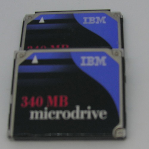 CF Camera Memory IBM Microdrive 340MB new