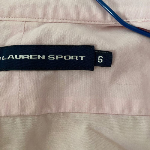 Polo Ralph Lauren Pink Shirt like new, size 6 XS