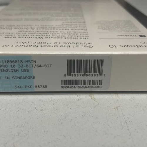Microsoft Windows 10 Pro USB new license