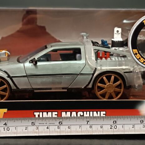 JADA Time Machine Back to the Future III new metal model 1:24