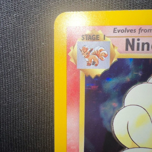 Ninetales Base Set Holo 1999 used card