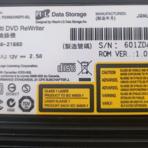 LG optical drive like new