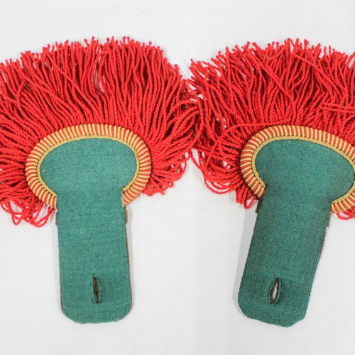 French army officer uniform epaulettes used, foreign legion