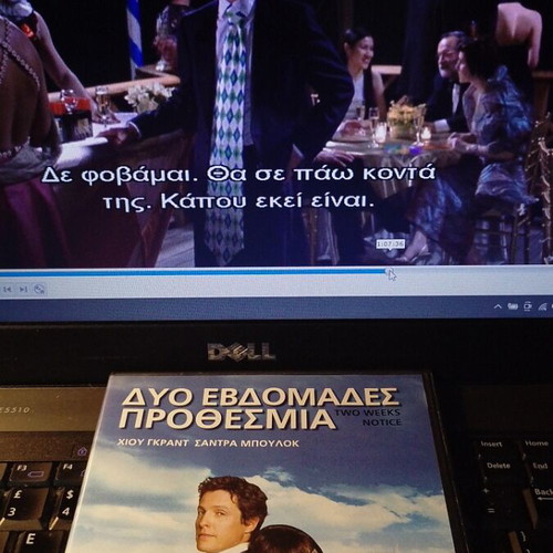 Two Weeks Notice DVD like new, comedy, subtitles