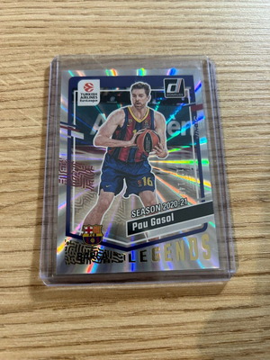 Pau Gasol Barcelona Panini Euroleague card /149