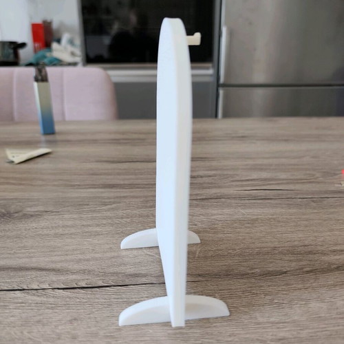 Keychain Display Stand new, white minimal