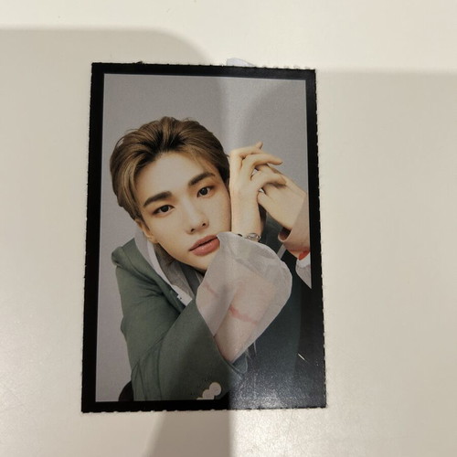 Stray Kids Japanese magazine smart October 2022 original photocard Hyunjin