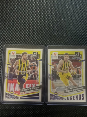 Fenerbahce Scottie Wilbekin and Bogdan Bogdanovic trading cards new