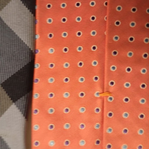 Set of 4 thin branded ties 7-8cm width like new, silk