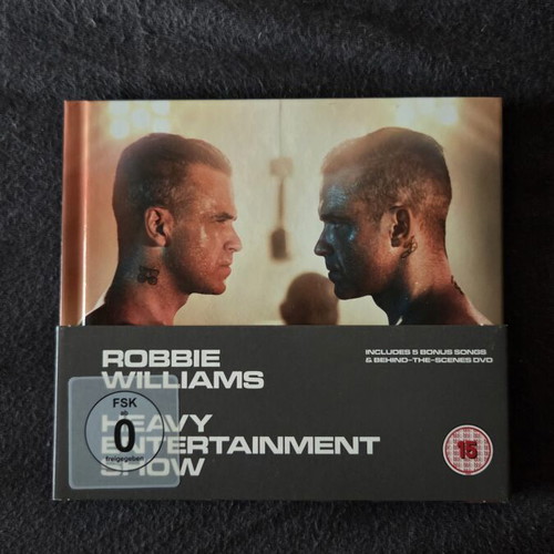 Robbie Williams Heavy Entertainment Show Deluxe edition like new