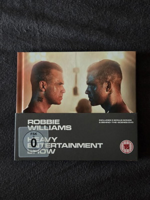 Robbie Williams Heavy Entertainment Show Deluxe edition like new