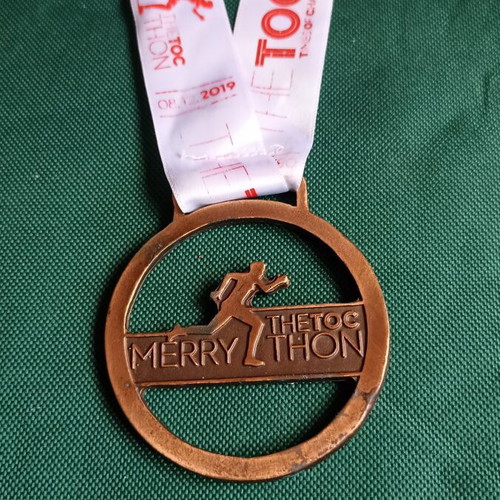 TheTOC Merrython 2019 collectible medal like new, authentic