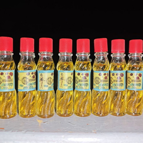 Vintage perfume and oil bottles like new