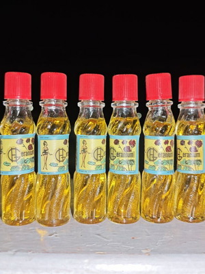 Vintage perfume and oil bottles like new