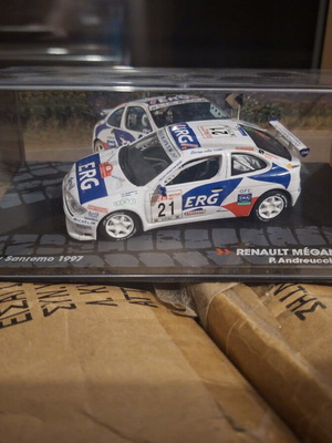 Renault Megane Maxi WRC μινιατούρα κλίμακας 1/43 σαν καινούργιο