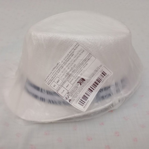 Panama hat new, white, one size
