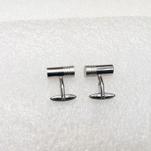 Silver 925 Cufflinks with 20mm Rod Length, New