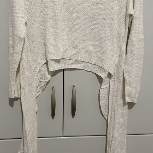 Regalinas Long Sleeve Blouse with Waist Tie like new, gray