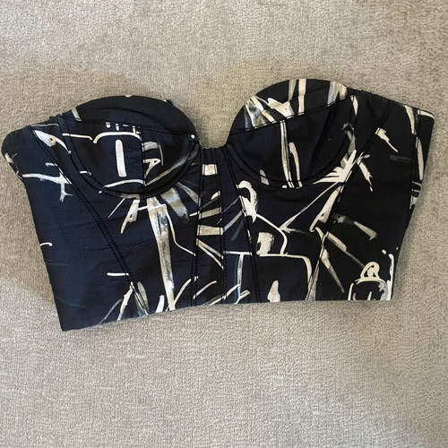 Bustier top Zara like new, size S