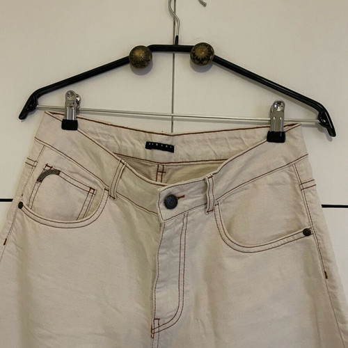 Sisley straight-leg jeans like new, waist 42cm