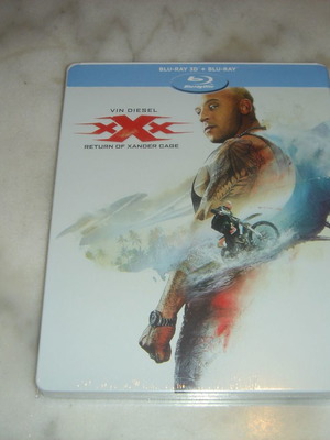 Steelbook XXX: Return of Xander Cage Blu-Ray 3D καινούργιο, ελληνική έκδοση