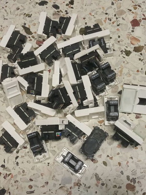 Legrand Mosaic RJ45 Network Sockets Pack of 33 White New