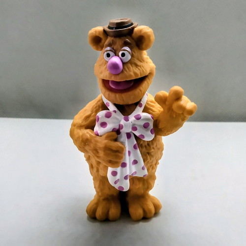 Fozzie Bear figure new, The Muppets Disney collectible