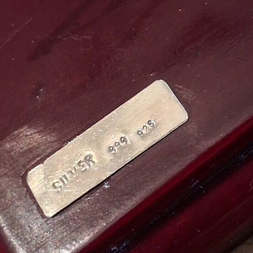 Silver 925 boat model, vintage solid silver